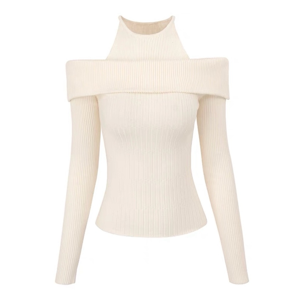 Off the shoulder sweater